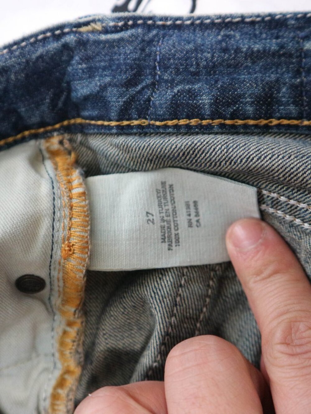 Denim & Supply Polo Ralph Lauren Boyfriend Cut Distressed Jeans Womens Sz 27 - Picture 9 of 11